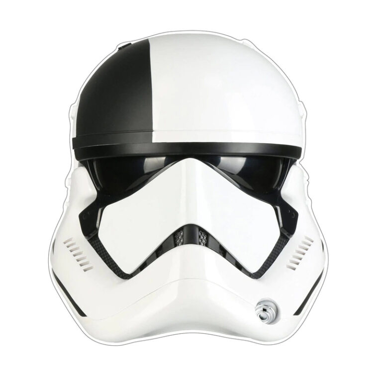 Star Trooper Wars  TLJ Executioner Trooper Helmet Custom Vinyl Sticker Decal