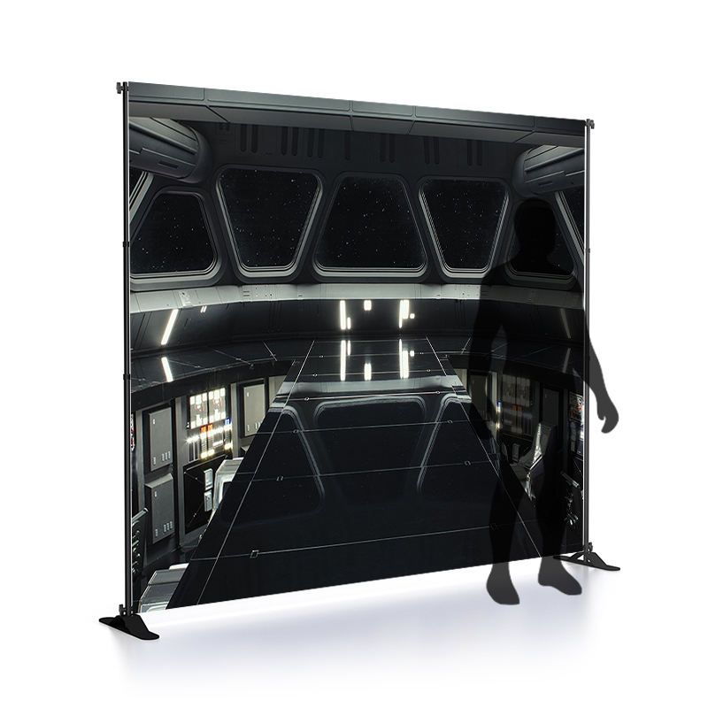 10 x 7.5 foot Star Wars Backdrop Banner (Choose from 11 Unique Designs) w/Frame Kit and Carry Bag For Events, Comic-Cons, Photos, Celebration - Image 10