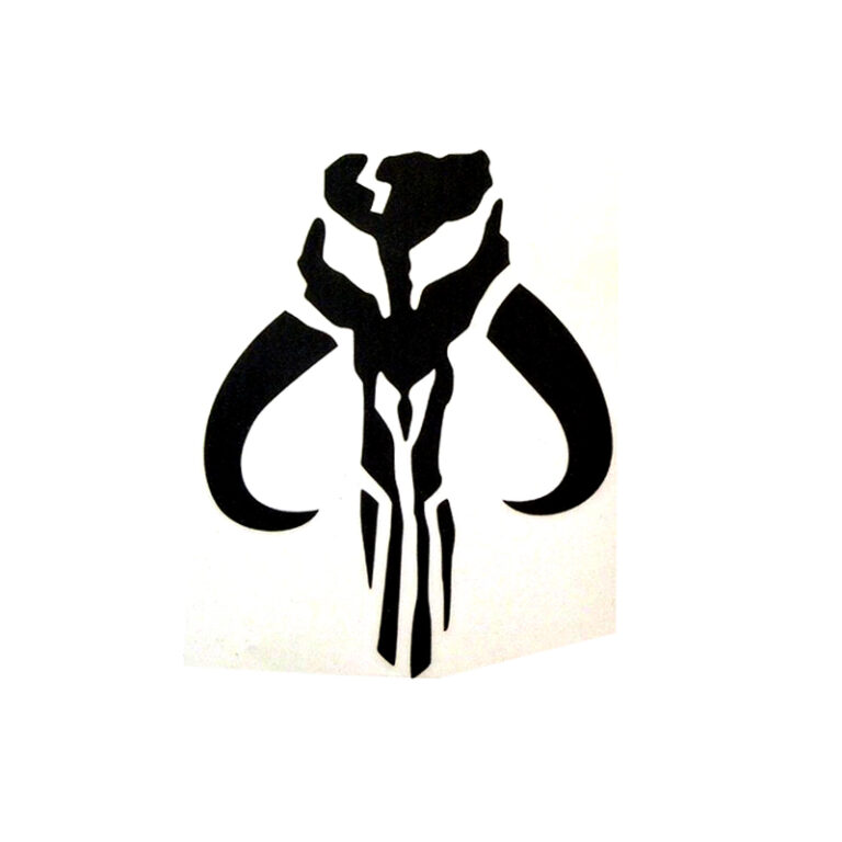 Star Trooper Storm Wars 6 Inch Jaing Head Decal Sticker