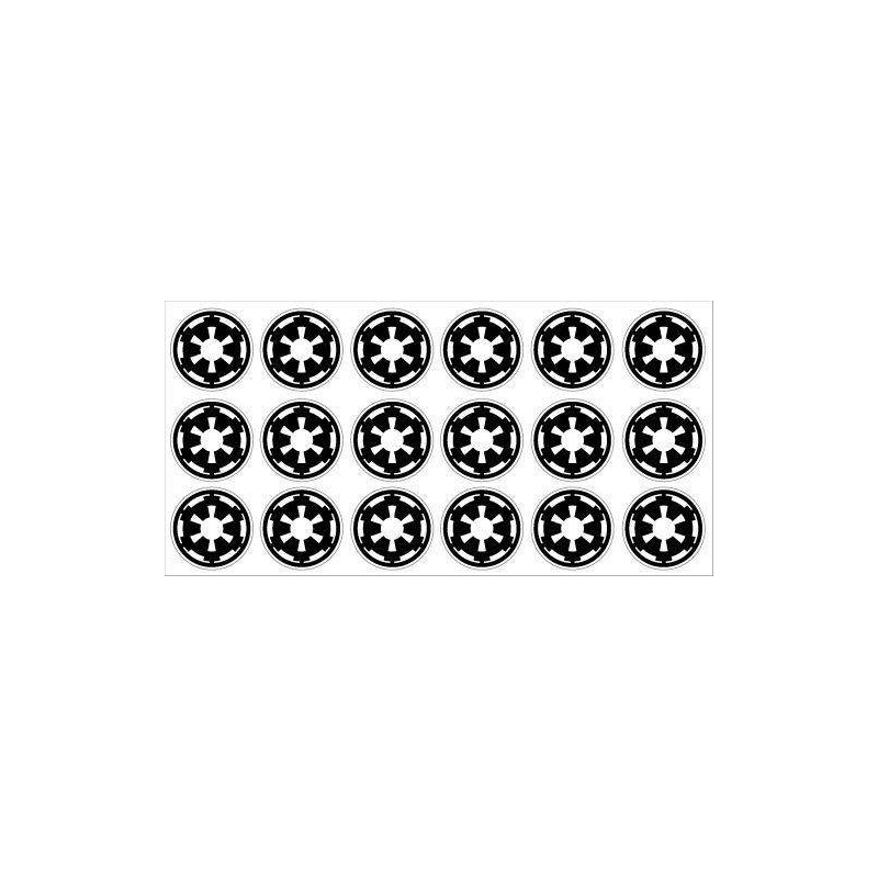 Star Trooper Wars Imperial Kill Badges Decals Stickers Set Decals Trooperbay