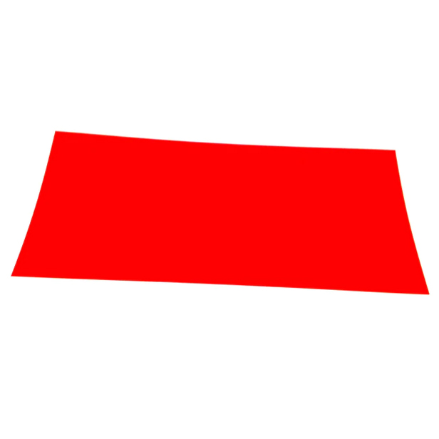 Red .010 Thick Transparent Tinted Vinyl Lens 4 x 8 Inches Stormtrooper Star Trooper Wars Cosplay Costuming