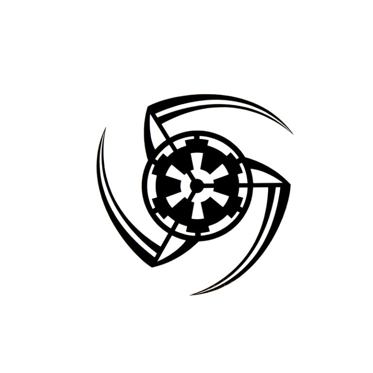 Star Trooper Wars  Sith Empire 6 inch Sticker Decal   Movie Art Graphics