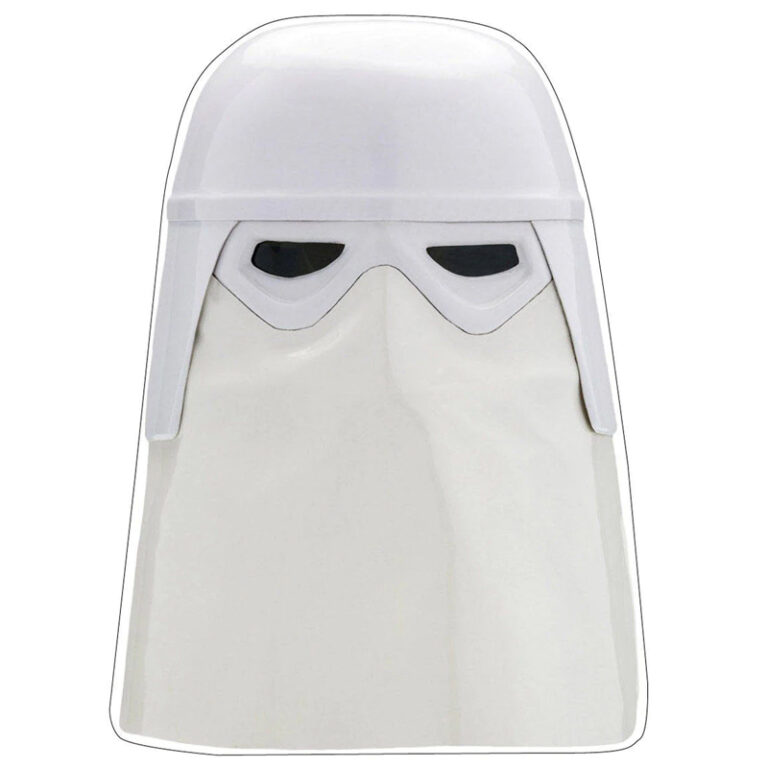 Star Trooper Wars  Snowtrooper Character Helmet Custom Vinyl Sticker Decal