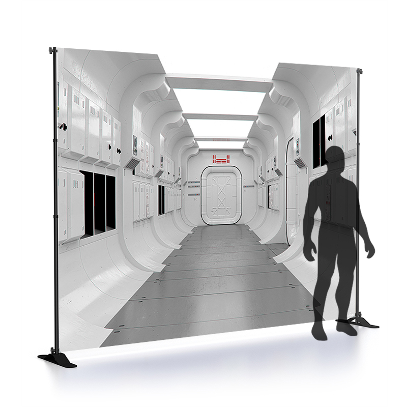 10 x 7.5 foot Star Wars Backdrop Banner (Choose from 11 Unique Designs) w/Frame Kit and Carry Bag For Events, Comic-Cons, Photos, Celebration - Image 2