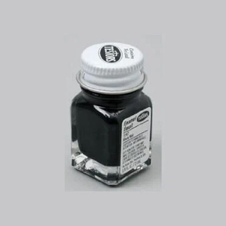 Testors Gloss Black Paint #1147 Model Building Costuming Cosplay Modeling Arts and Crafts