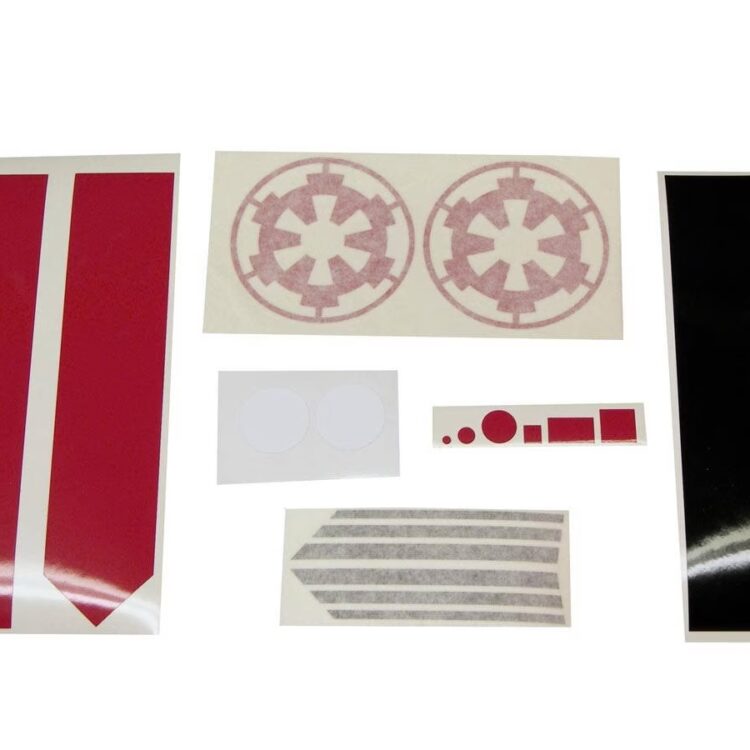Star Trooper Wars AT-AT Pilot Helmet Decals Cosplay Costuming Sci-Fi 501st Movie Prop