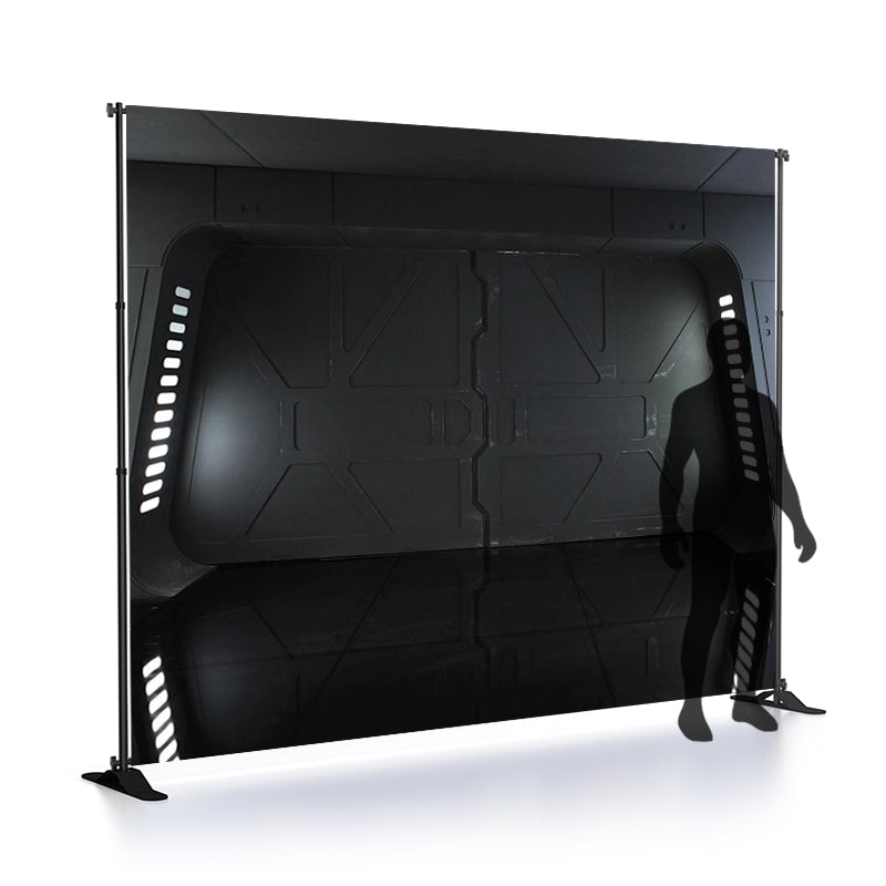 10 x 7.5 foot Star Wars Backdrop Banner (Choose from 11 Unique Designs) w/Frame Kit and Carry Bag For Events, Comic-Cons, Photos, Celebration - Image 7