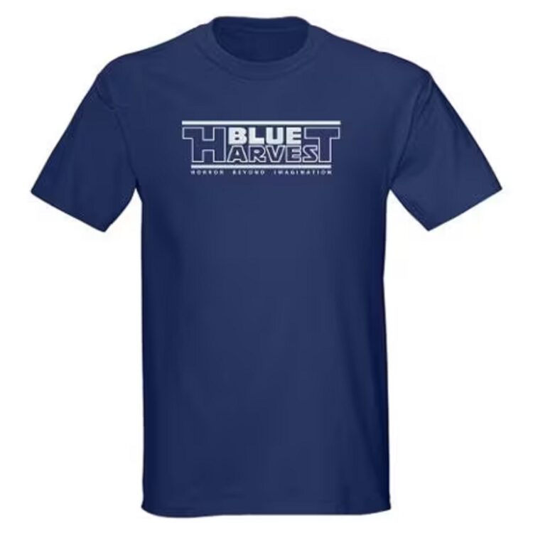 Blue Harvest Star Trooper Wars Navy Blue T-Shirt A New Hope Short Sleeve