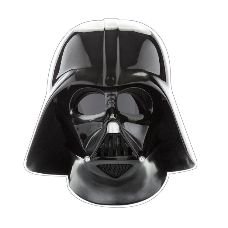Star Trooper Wars  Darth Vader Helmet Character Custom Viny Sticker Decal