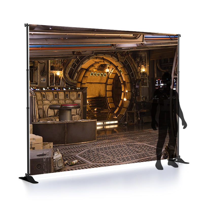 10 x 7.5 foot Star Wars Backdrop Banner (Choose from 11 Unique Designs) w/Frame Kit and Carry Bag For Events, Comic-Cons, Photos, Celebration - Image 4