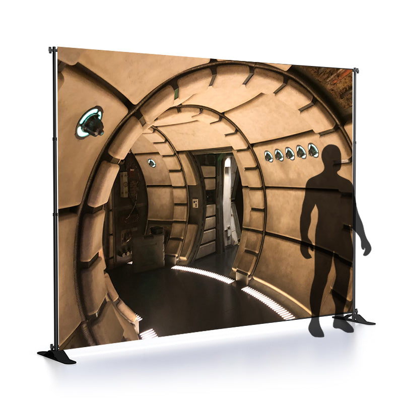 10 x 7.5 foot Star Wars Backdrop Banner (Choose from 11 Unique Designs) w/Frame Kit and Carry Bag For Events, Comic-Cons, Photos, Celebration - Image 3
