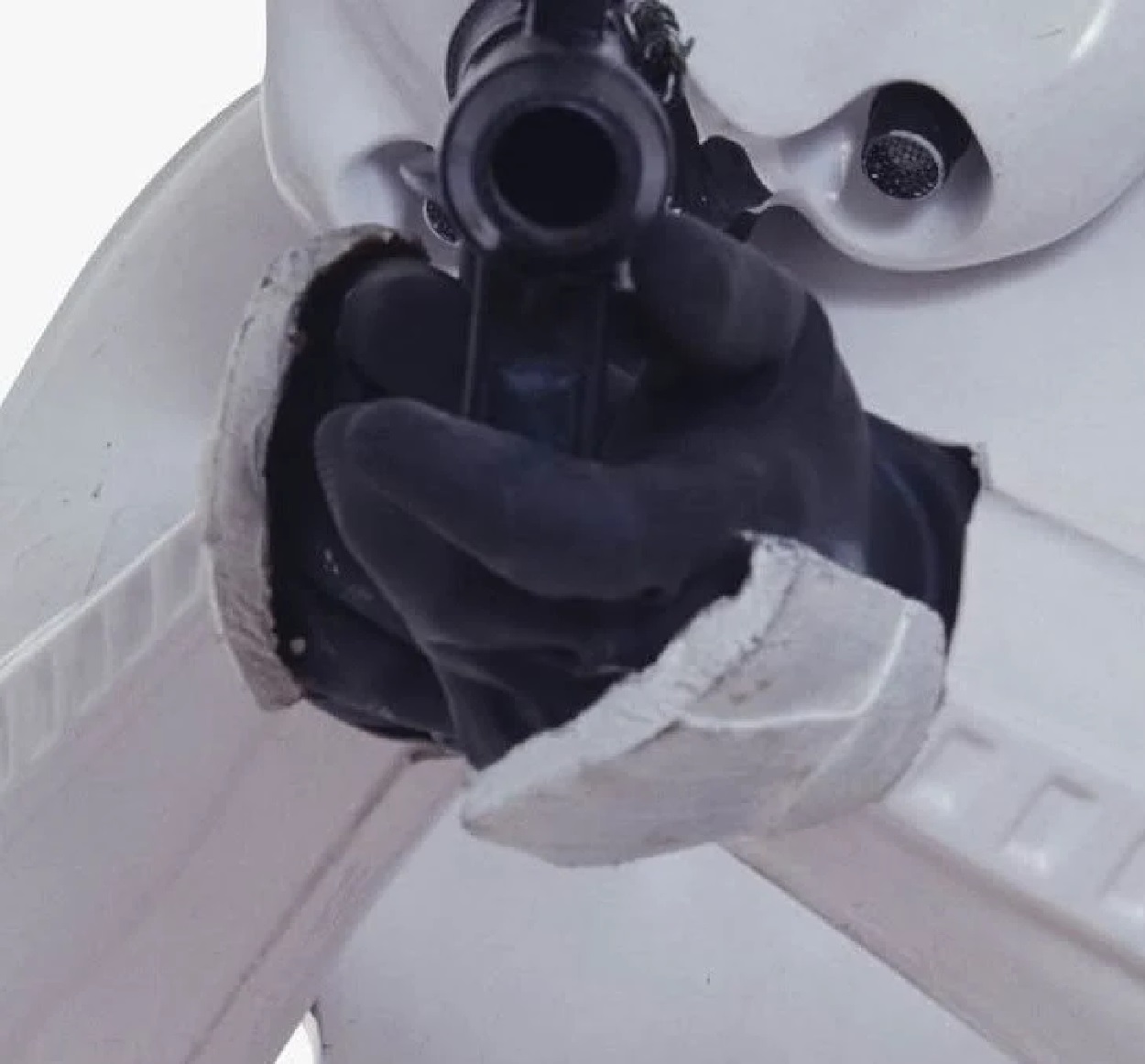 Stormtrooper Shadowtrooper Flexible Hand Guards in White, Black, or Plain - Image 4