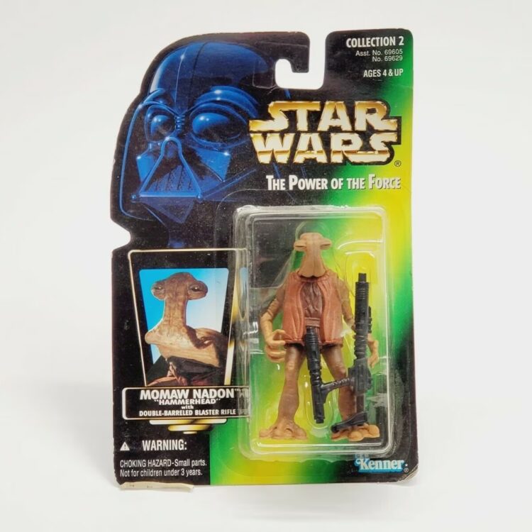 Hasbro Star Trooper Wars : Momaw Nadon Hammerhead - 1996 Action Figure
