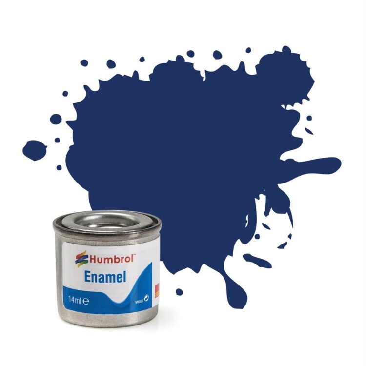 Humbrol Paint Modelling Gloss Midnight Blue Paint #15 Costuming Cosplay AA0165 28ml arts crafts supplies