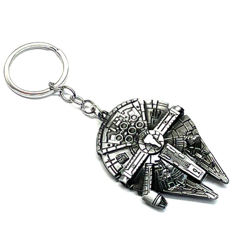 Star Wars Millennium Falcon Metal Replica Keychain