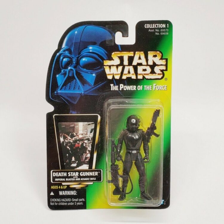 Star Trooper Wars  Imperial Death Star Gunner Action Figure 1996 Kenner