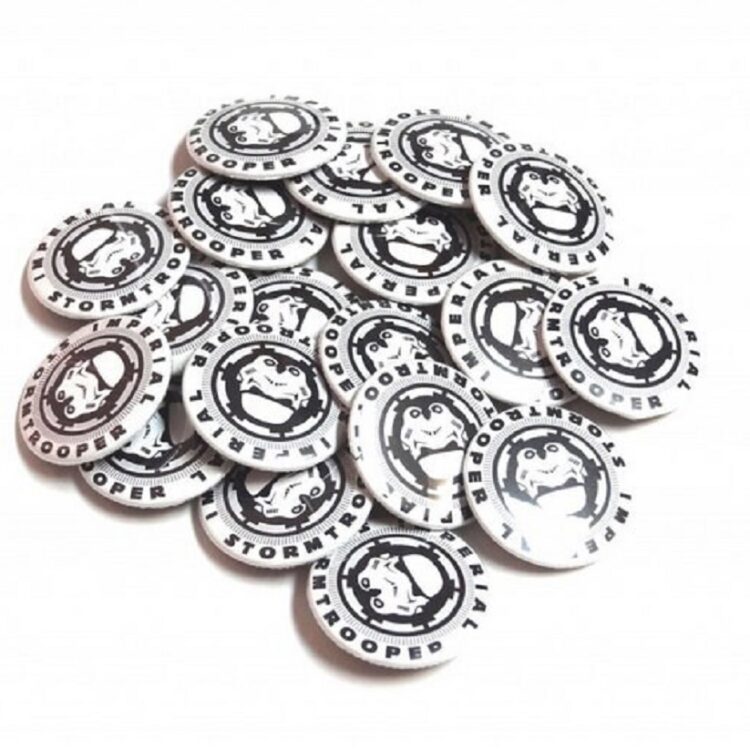 Star Trooper Wars Imperial Stormtrooper Pin Button Sci Fi Flare