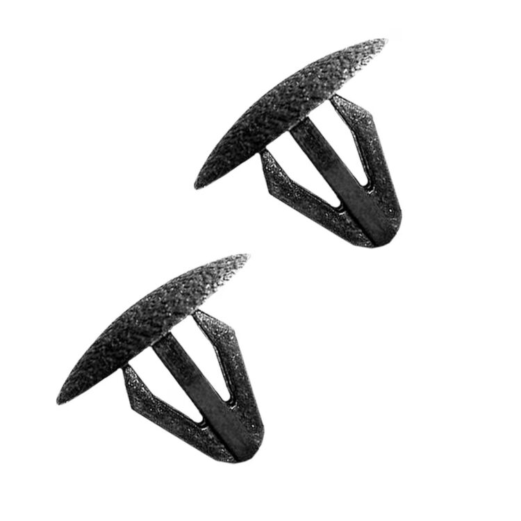 Tie Fighter Pilot Helmet Nylon Black Retaining Clips Pair Set Star Trooper Wars  Costuming Cosplay Prop Replica