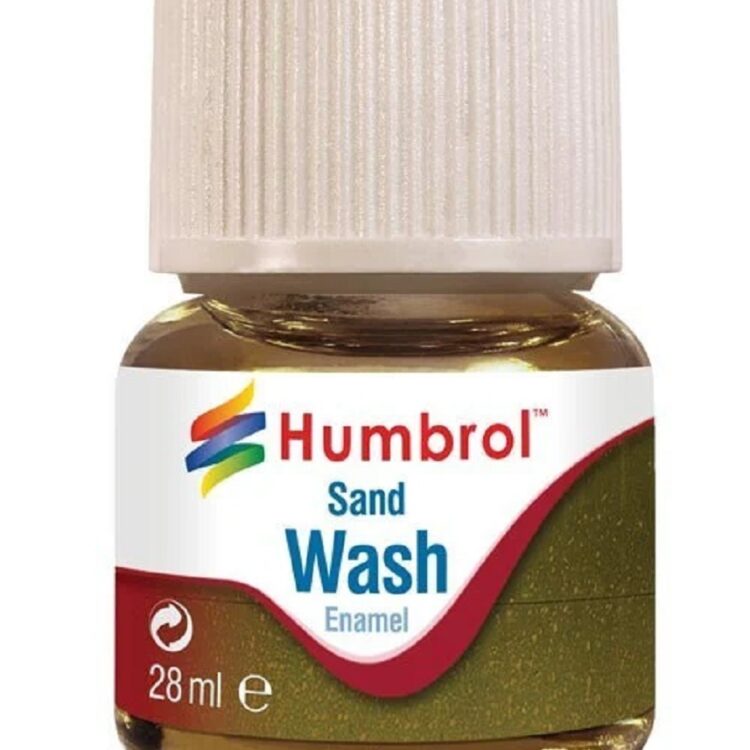 Humbrol Enamel Wash Sand 28ml model making arts crafts supplies