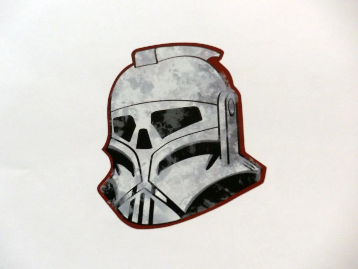 Star Trooper Wars Separatist Nightmare Sticker Decal Movie Art Graphics