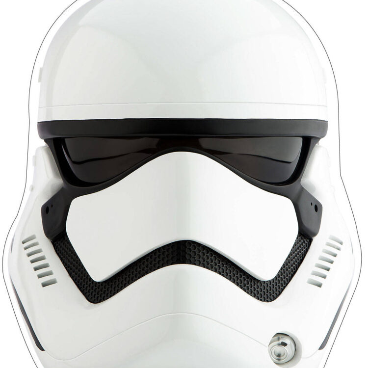 Star Trooper Wars  First Order Stormtrooper Helmet Custom Vinyl Sticker Decal
