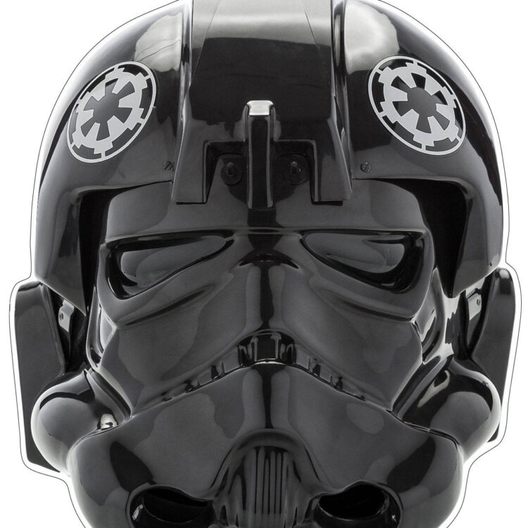 Star Trooper Wars TIE PILOT Character Helmet Custom Vinyl Sticker Decal