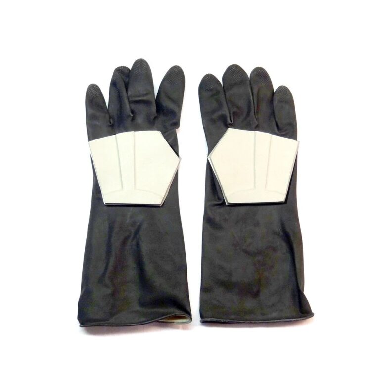 Stormtrooper Shadowtrooper Flexible Hand Guards and Gloves Combo Set in White, Black, or Plain Star Trooper Wars Costuming Cosplay
