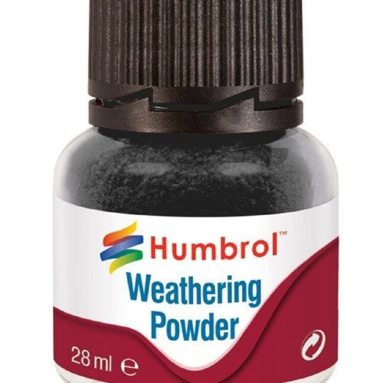 Humbrol Weathering Modelling Powder Black Costuming Cosplay AV0001 28ml arts crafts supplies