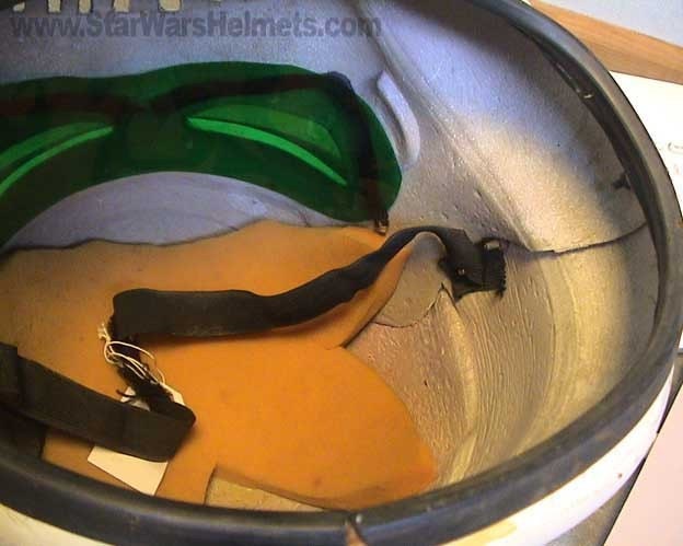 Screen accurate helmet interior.