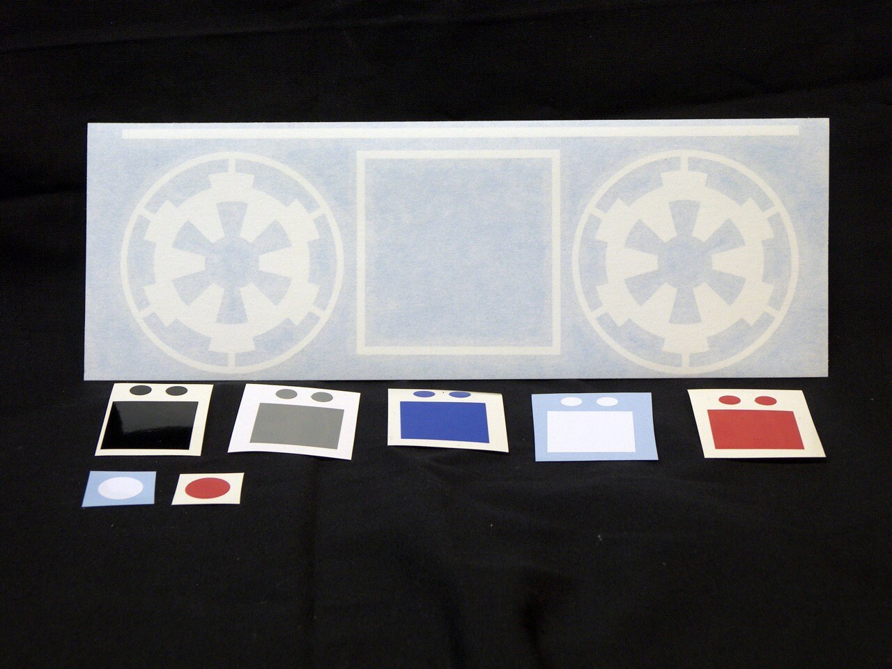 TIE pilot decal set.