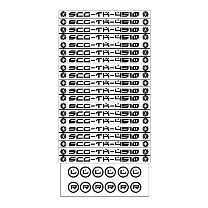Armor ID tags.