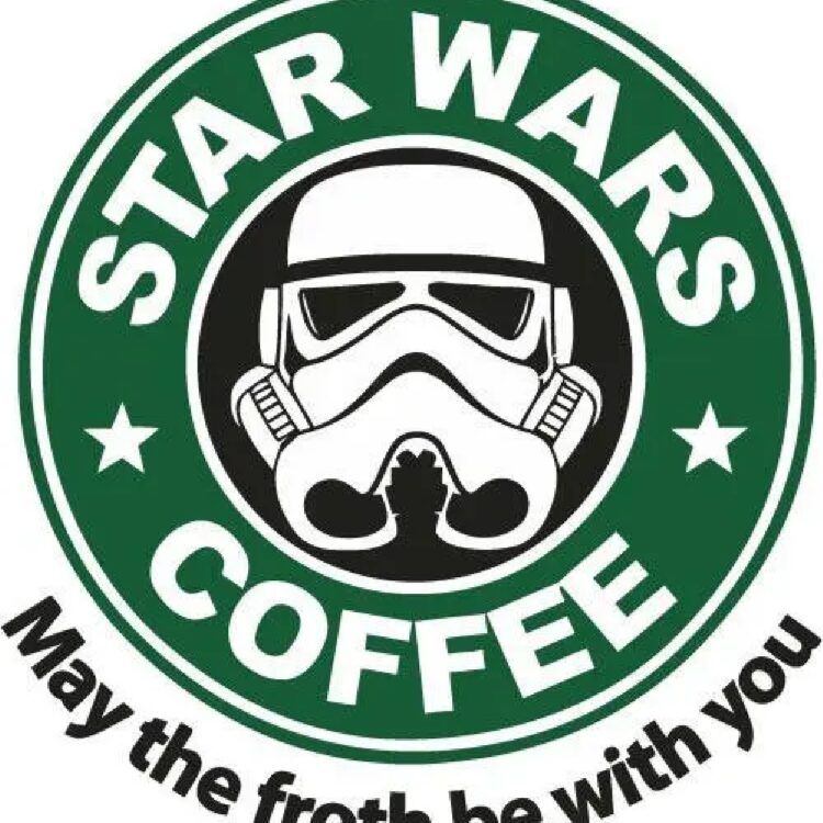 Star Trooper Wars  Inspired May The Froth Be With You Decal Sticker