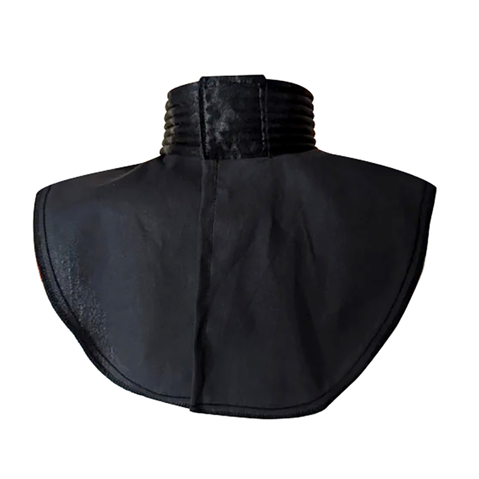 Black Ribbed Soft Neck Seal Stormtrooper Sandtrooper Star Trooper Wars Cosplay 501st Costuming Velcro Closing Comfortable - Image 2