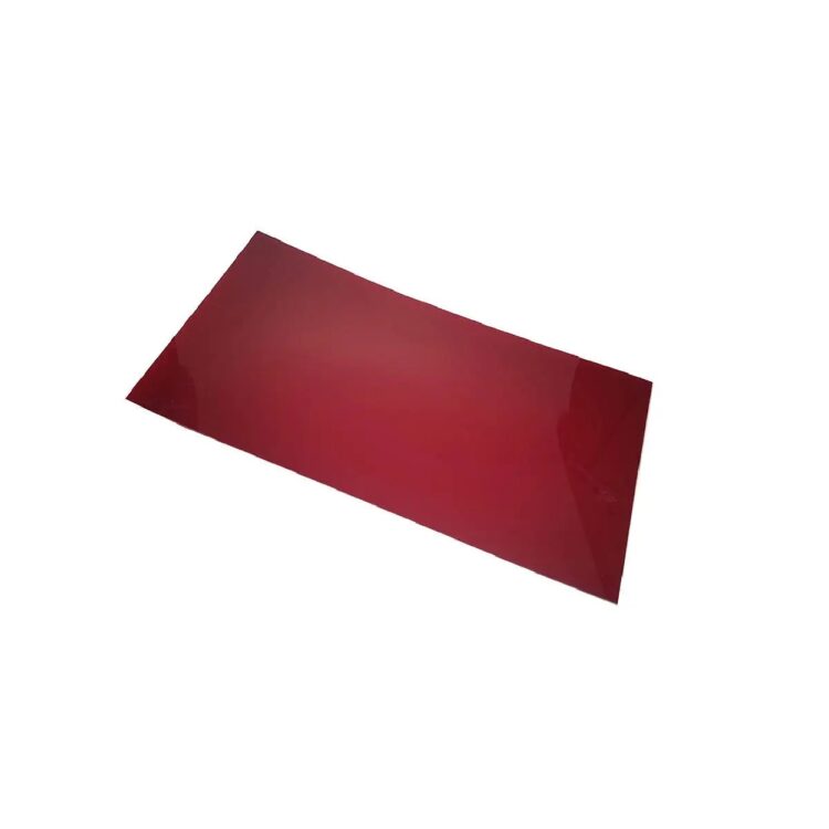 Red .040 Thick Transparent Tinted Acrylic Lens 4 x 8 Inches Stormtrooper Sandtrooper Tie Pilot Star Trooper Wars Costume Cosplay