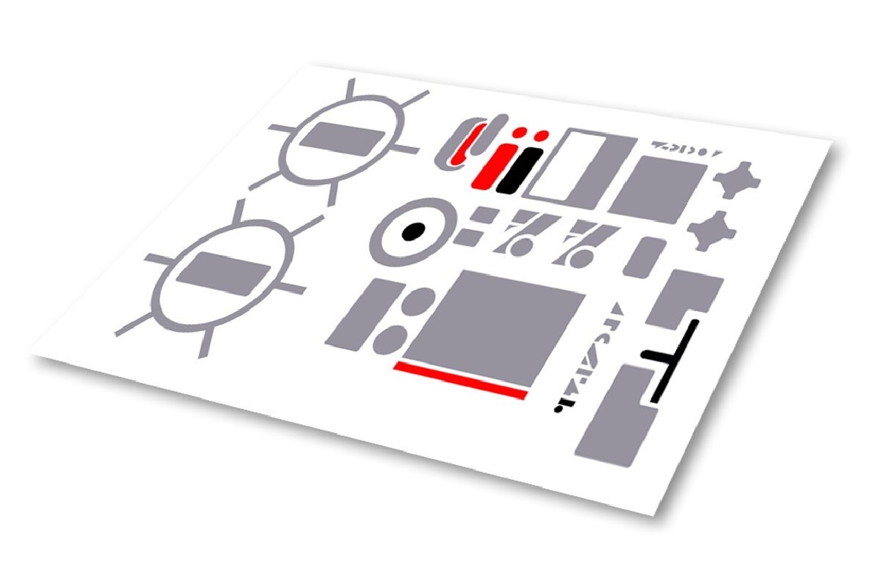 Snowtrooper Decals Empire Strikes Back Star Trooper Wars Cosplay Costuming Sci-Fi 501st - Image 2