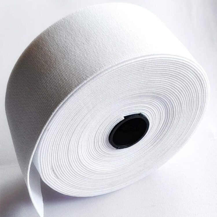 Elastic, 2 inch x 1 yard, White Cosplay Costuming Sewing Notions