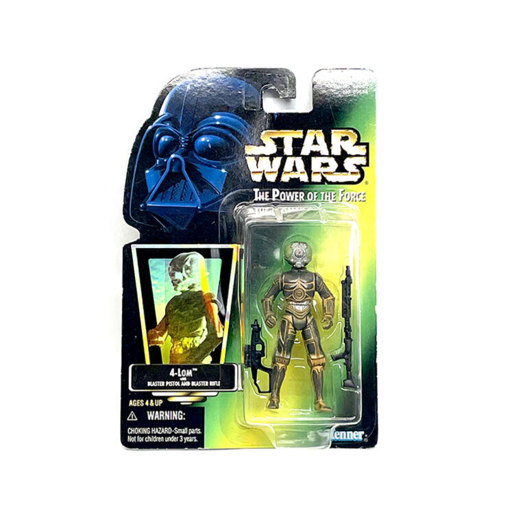 STAR WARS POWER OF THE FORCE POTF SEALED ACTION FIGURE 4-LOM KENNER COLLECTION 2