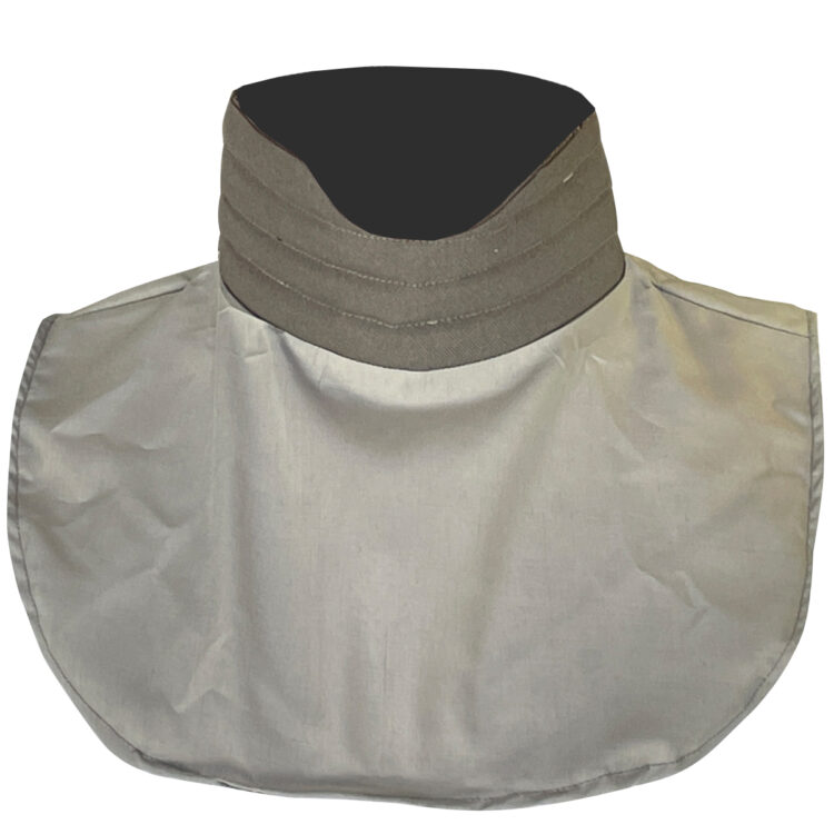 Mandalorian Mercs Star Neck Seal Wars Custom Fit Medium Gray and Charcoal Gray Costuming Movie Prop Replica Costume
